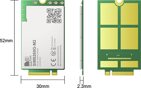 SIM8260G-M2 5G 모듈 제품 이미지